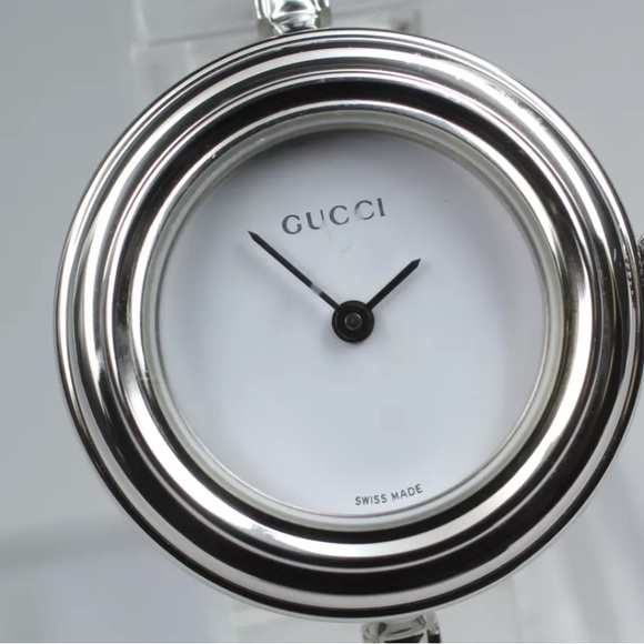 Gucci RARE 925 Sterling Silver Bracelet Watch - Picture 4 of 9